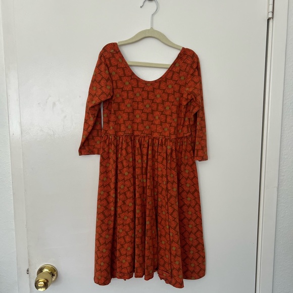 Alice & Ames sienna pattern print ballet dress - Picture 1 of 6